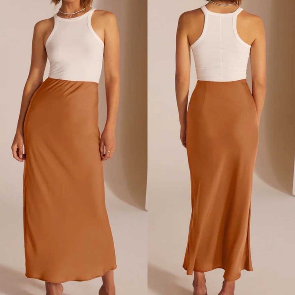 New Favorite Daughter The Favorite Skirt In Copper